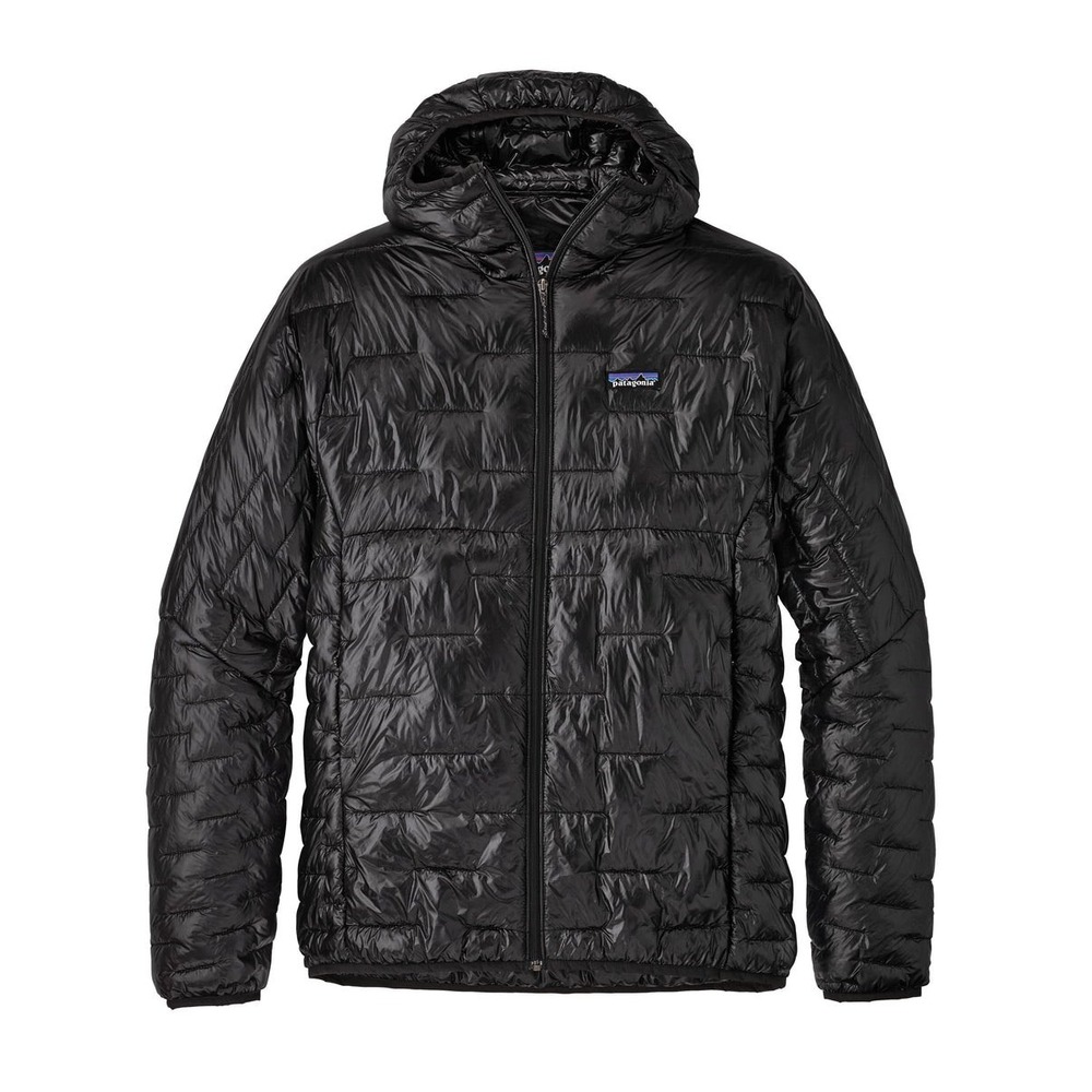Patagonia Micro Puff Hoody Mens XL Black Synthetic Insulated Jacket 84030